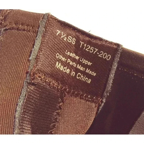 Trotter Brown Upper Leather Boots Sz7.5 SS - Picture 7 of 8